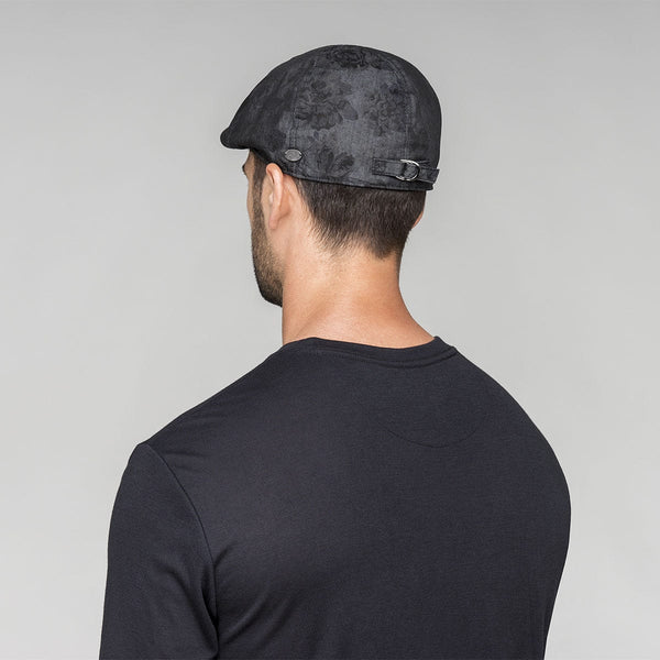 Bailey Aden Jacquard Weave Floral Pattern Pub Cap - Image 3