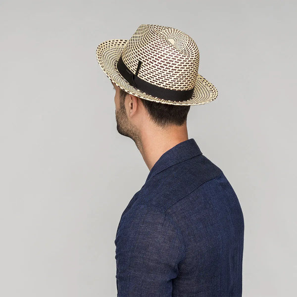 Bailey Hernen Genuine Panama Straw Fedora - Image 4
