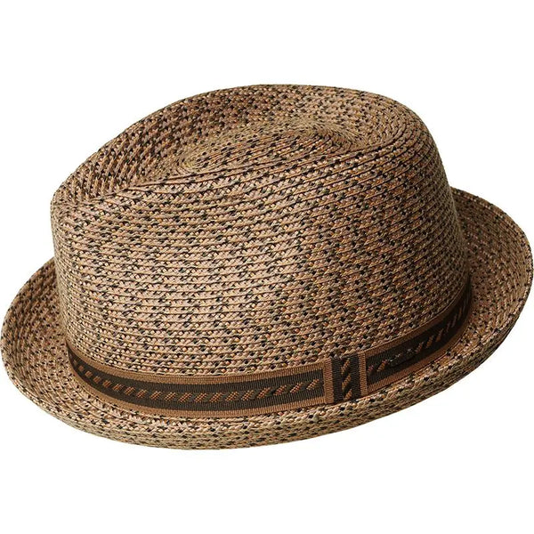 Bailey Mannes Mixed Braid Pinch Front Trilby Hat - Image 2