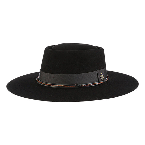 Biltmore Bohemian Wool Felt Wide Brim Fedora - Image 2