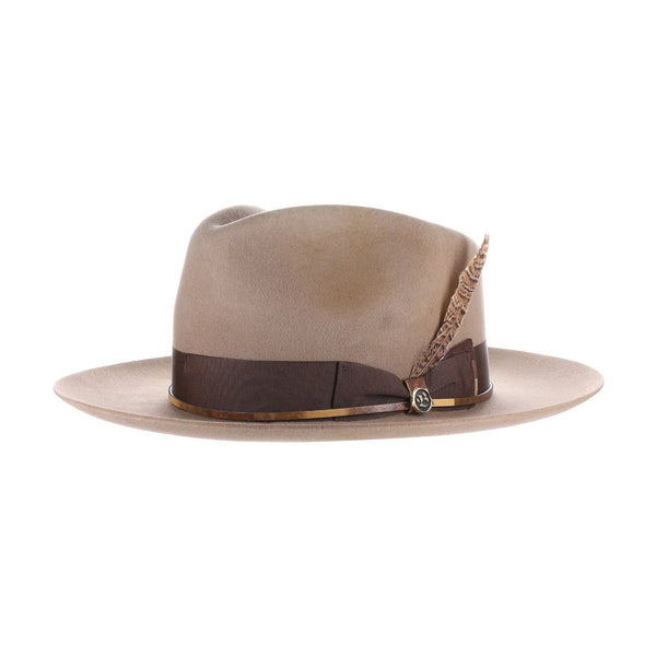 Biltmore Slicker Wool Felt Fedora Wool Felt Distressed Fedora - Image 2
