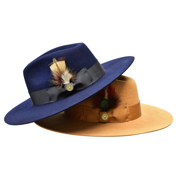Bruno Capelo Duke Wide Brim Wool Fedora - Image 2