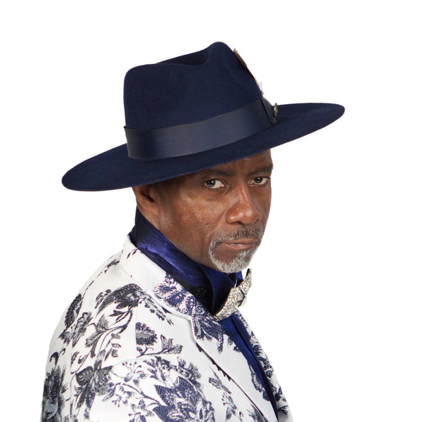 Bruno Capelo Duke Wide Brim Wool Fedora - Image 3
