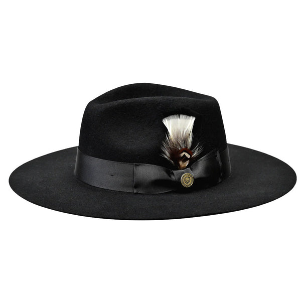 Bruno Capelo Duke Wide Brim Wool Fedora - Image 5