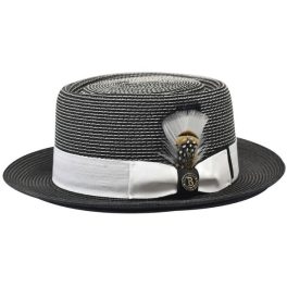 Bruno Capelo Giorgio Timeless Classic Straw Pork Pie