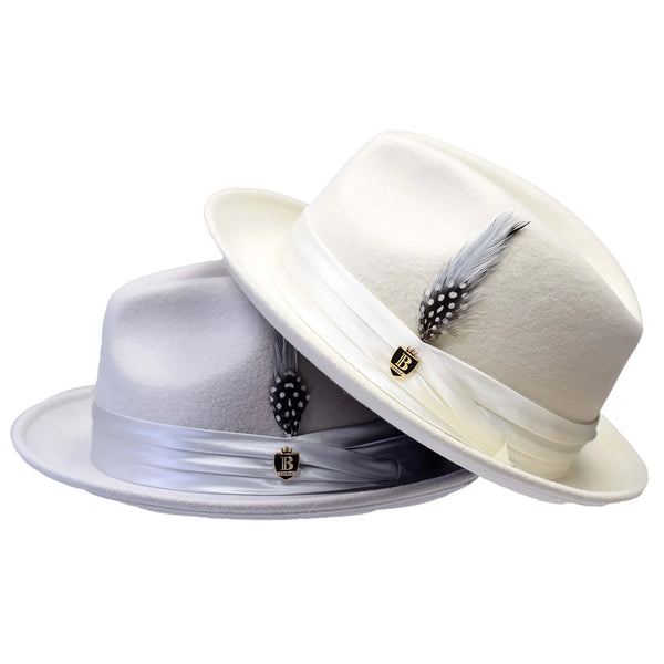 Bruno Capelo Giovani Crushable Wool Fedora - Image 2