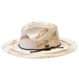 Bruno Capelo Influencer Wide Brim Wool Fedora