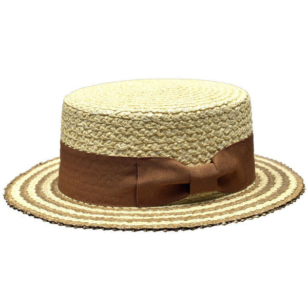 Bruno Capelo Italia 4-Ply Koberg Straw Boater - Image 5