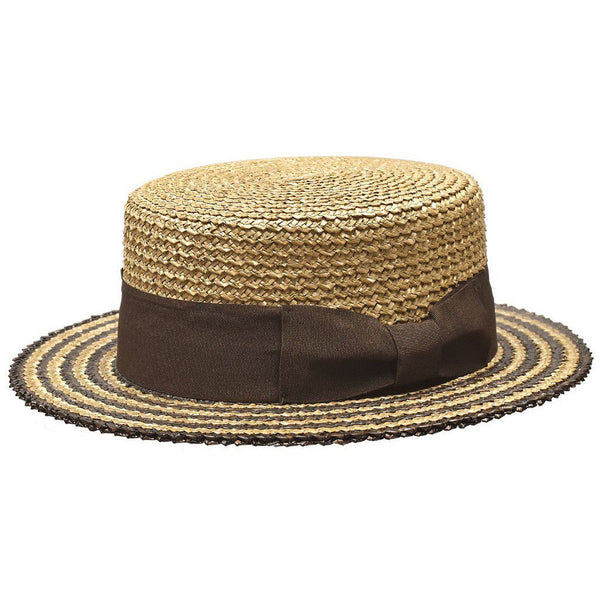 Bruno Capelo Italia 4-Ply Koberg Straw Boater - Image 6