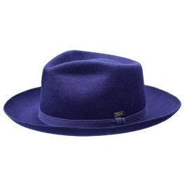 Bruno Capelo Ivy League Wool Teardrop Crown Fedora