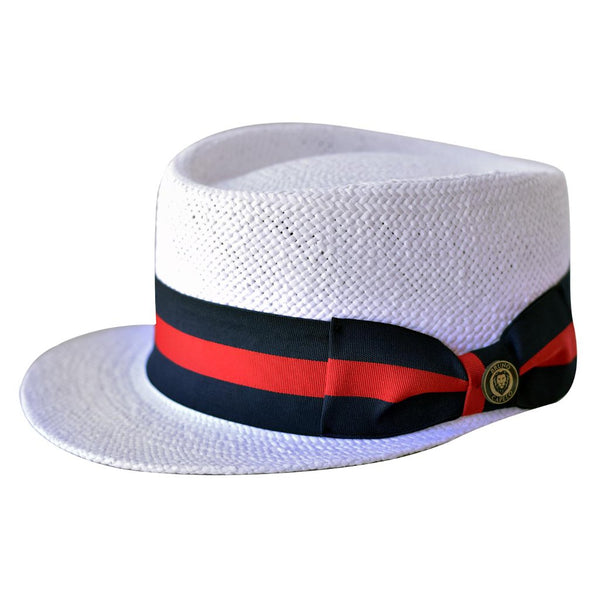 Bruno Capelo Legionnaire Boater (Straw) Straw Dress Cap - Image 2