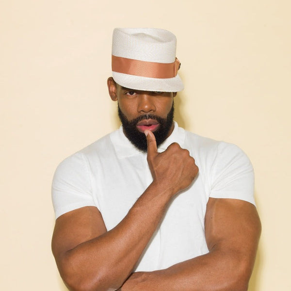 Bruno Capelo Legionnaire Summer Straw Dress Cap - Image 4