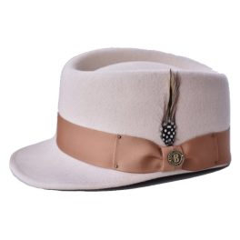 Bruno Capelo Legionnaire Two-Tone Wool Dress Cap