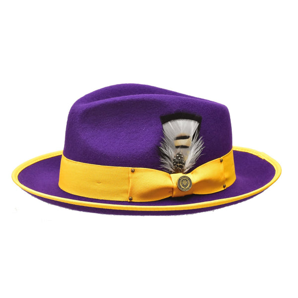 Bruno Capelo Lorenzo Pinch Front Wool Fedora - Image 5