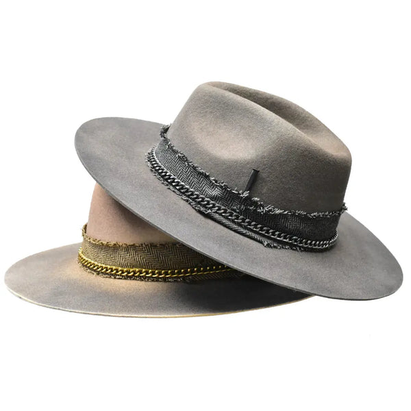 Bruno Capelo Maverick Wide Brim Wool Fedora - Image 2