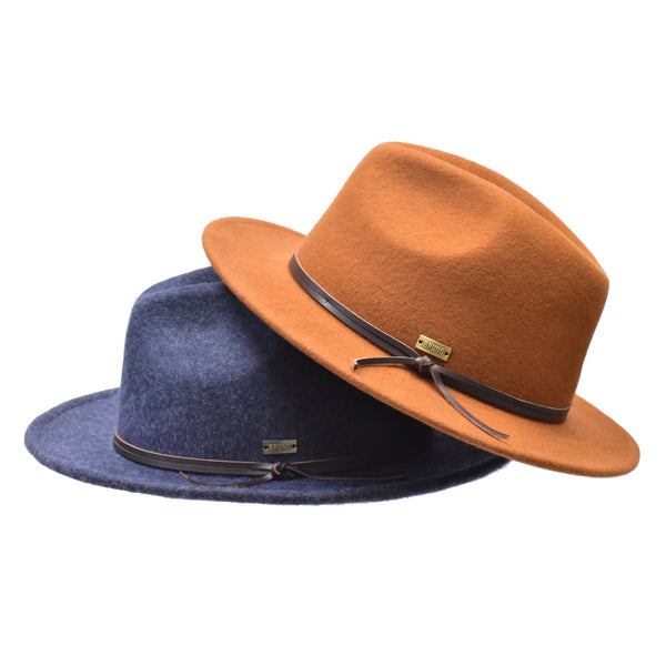 Bruno Capelo Tarik Flat Brim Wool Fedora - Image 2