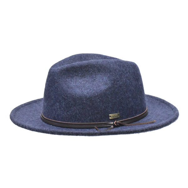 Bruno Capelo Tarik Flat Brim Wool Fedora - Image 3