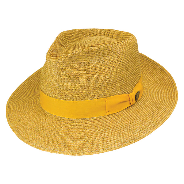 Dobbs Cornell Hemp Milan Straw Fedora - Image 3