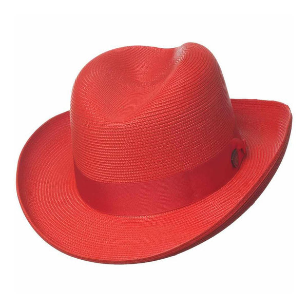 Dobbs El Dorado Center Dent Milan Straw Homburg - Image 2
