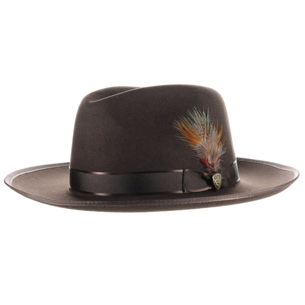 Dobbs Esquire B (Wool) Wool Pinch Front Fedora - Image 6