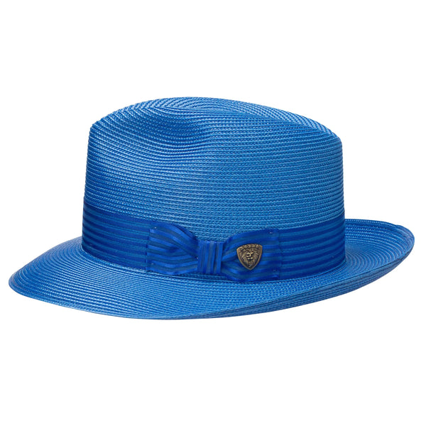 Dobbs Harrod Florentine Milan Straw Fedora Hat - Image 4