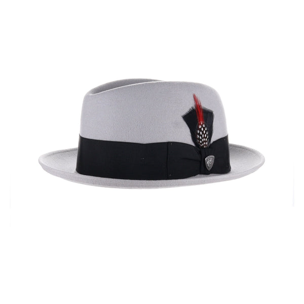 Dobbs Randall Center Dent Wool Felt Homburg - Image 4