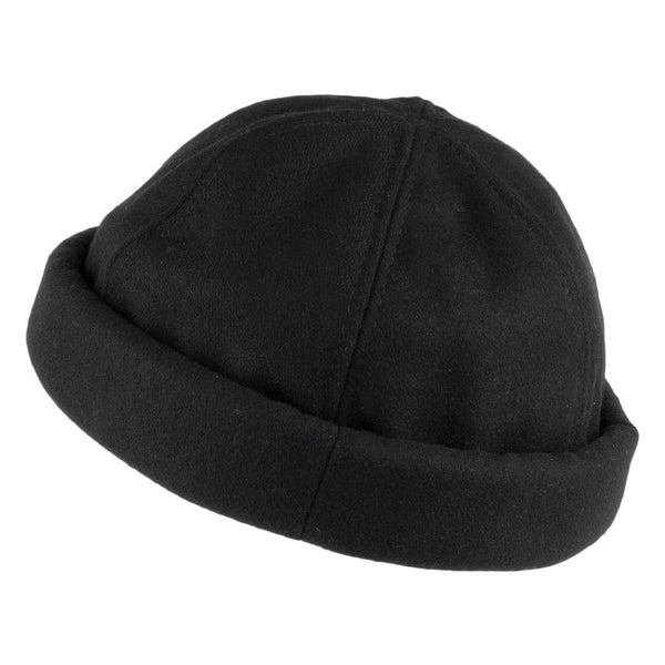 Dorfman Philadelphia Melton Wool Watch Cap - Image 2