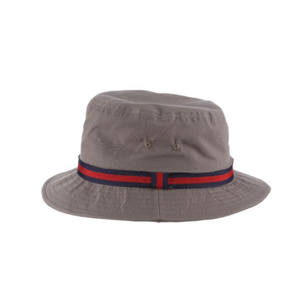 Dorfman Weather Man Water Repellent Poplin Bucket Hat - Image 6