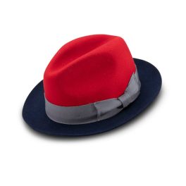 Montique Trilogy Pinch Front Wool Fedora