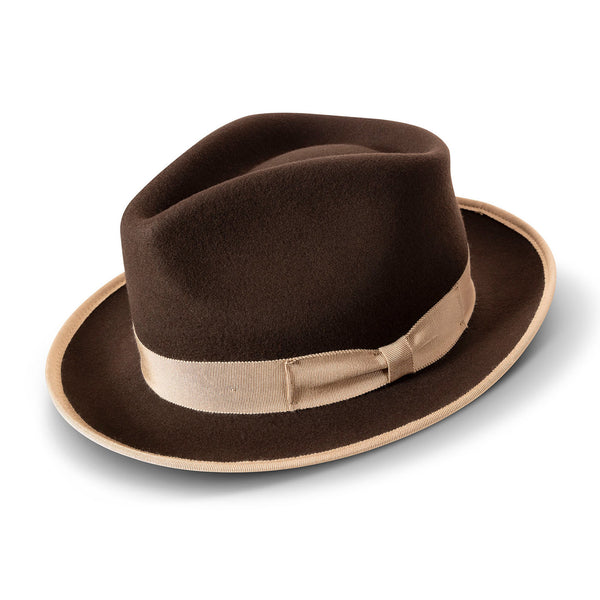Montique Cornerstone Pinch Front Wool Fedora - Image 2