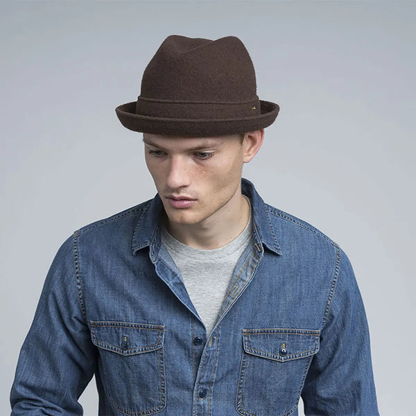 Kangol Wool Player Wool Trilby Hat - Image 4