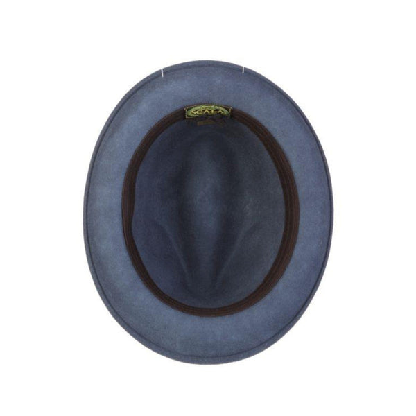 Scala Coeur Crushable Wool Felt Trilby Hat - Image 4