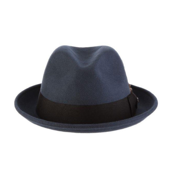 Scala Coeur Crushable Wool Felt Trilby Hat - Image 5
