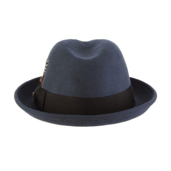Scala Coeur Crushable Wool Felt Trilby Hat - Image 6