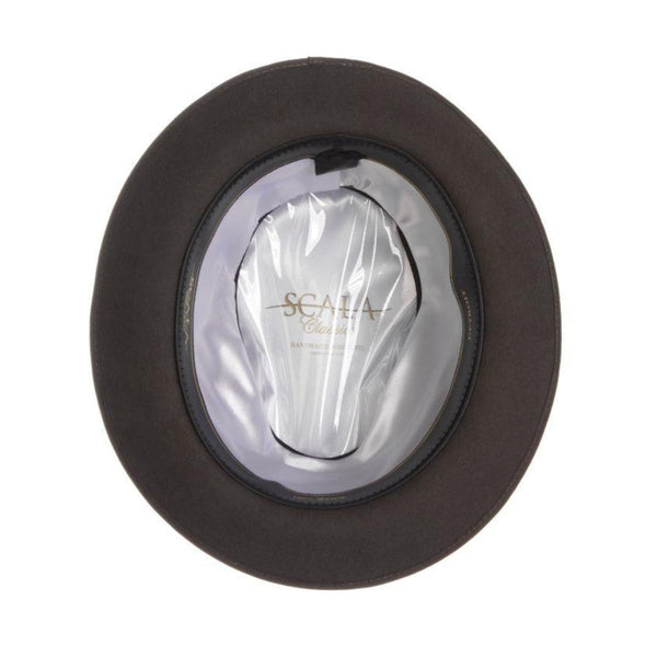 Scala Uptown Short Brim Wool Fedora - Image 5