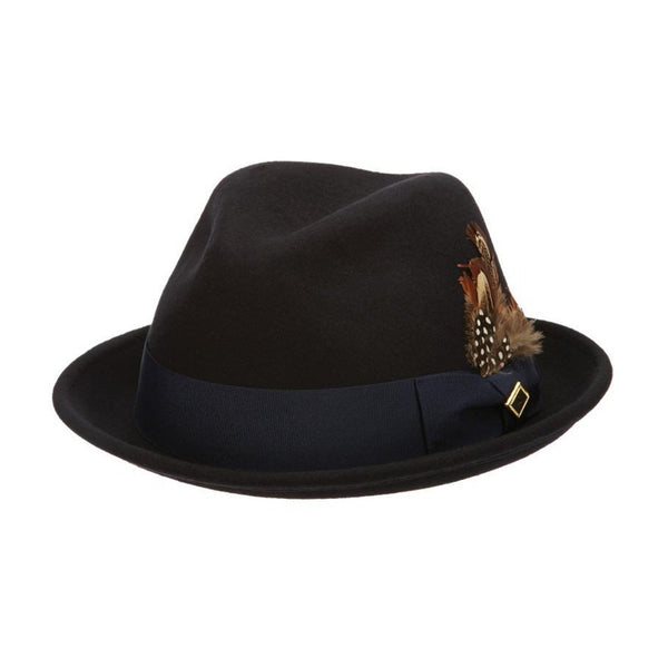 Stacy Adams Chelsea Wool Felt Trilby Hat - Image 2