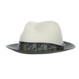 Stacy Adams Haring Straw Trilby Hat Straw Trilby Fedora