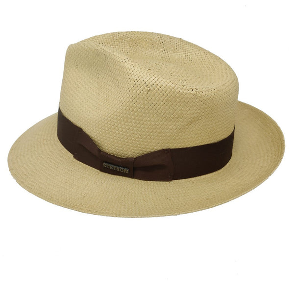 Stetson Adventurer Shantung Straw Fedora - Image 4