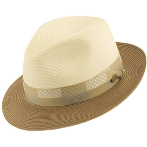 Stetson Andover Florentine Milan Straw Fedora - Image 3