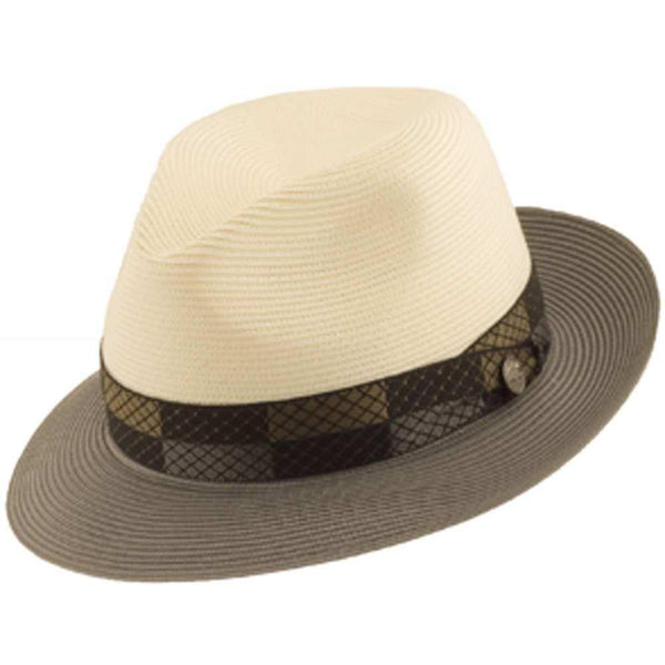 Stetson Andover Florentine Milan Straw Fedora - Image 4