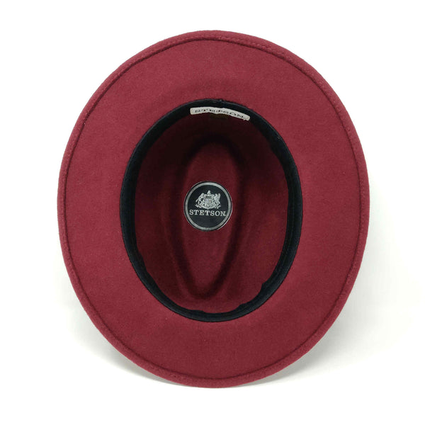 Stetson Markham Pinch Front Wool Felt Fedora - Image 5