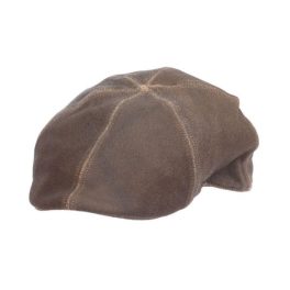 Stetson Regal Antique Leather Ivy Cap