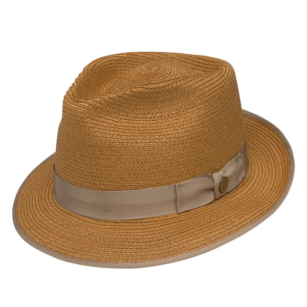 Stetson Inwood Woven Hemp Trilby Hat - Image 2