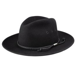Stetson Crossover Wool Felt Wide Brim Fedora