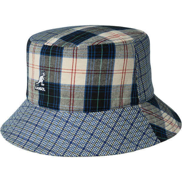 Kangol Plaid Mash-Up Plaid Bucket Hat
